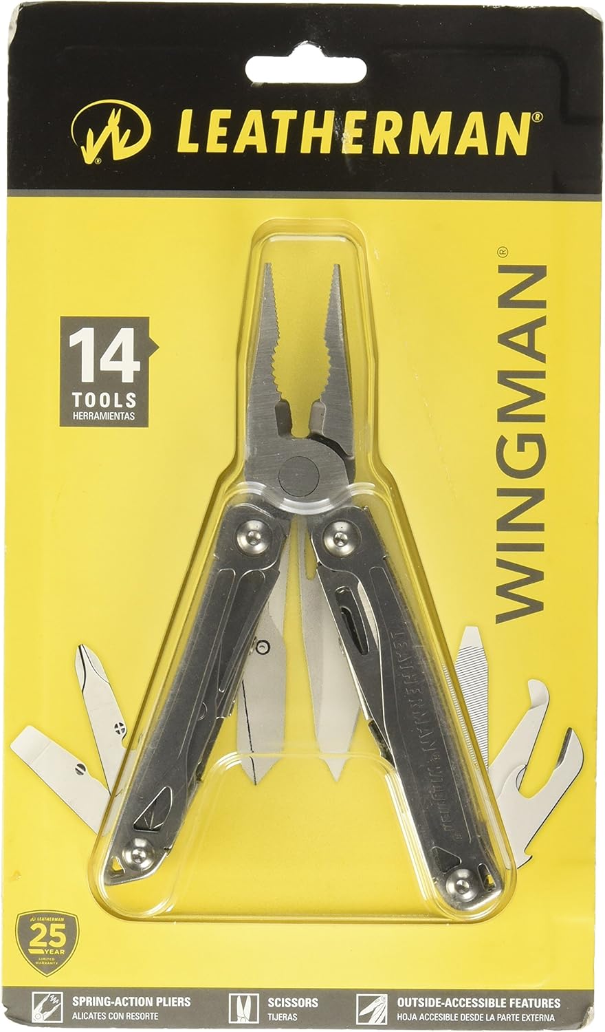 Multi Tool Plier - 14-in-1 Multi-Tool with Pliers, Knife &