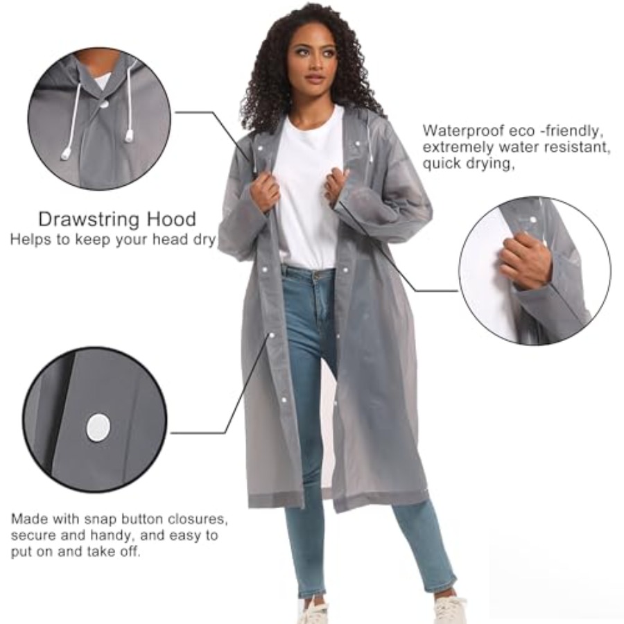 Rain Ponchos for Adults Rainco – Emergency Poncho Rain Bewertung und Preis
