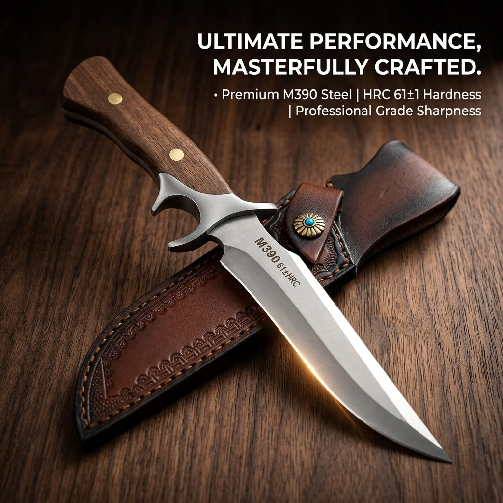 Outdoor Pocket knife M390 stee – Bushcraft Knife Fixed Bewertung und Preis