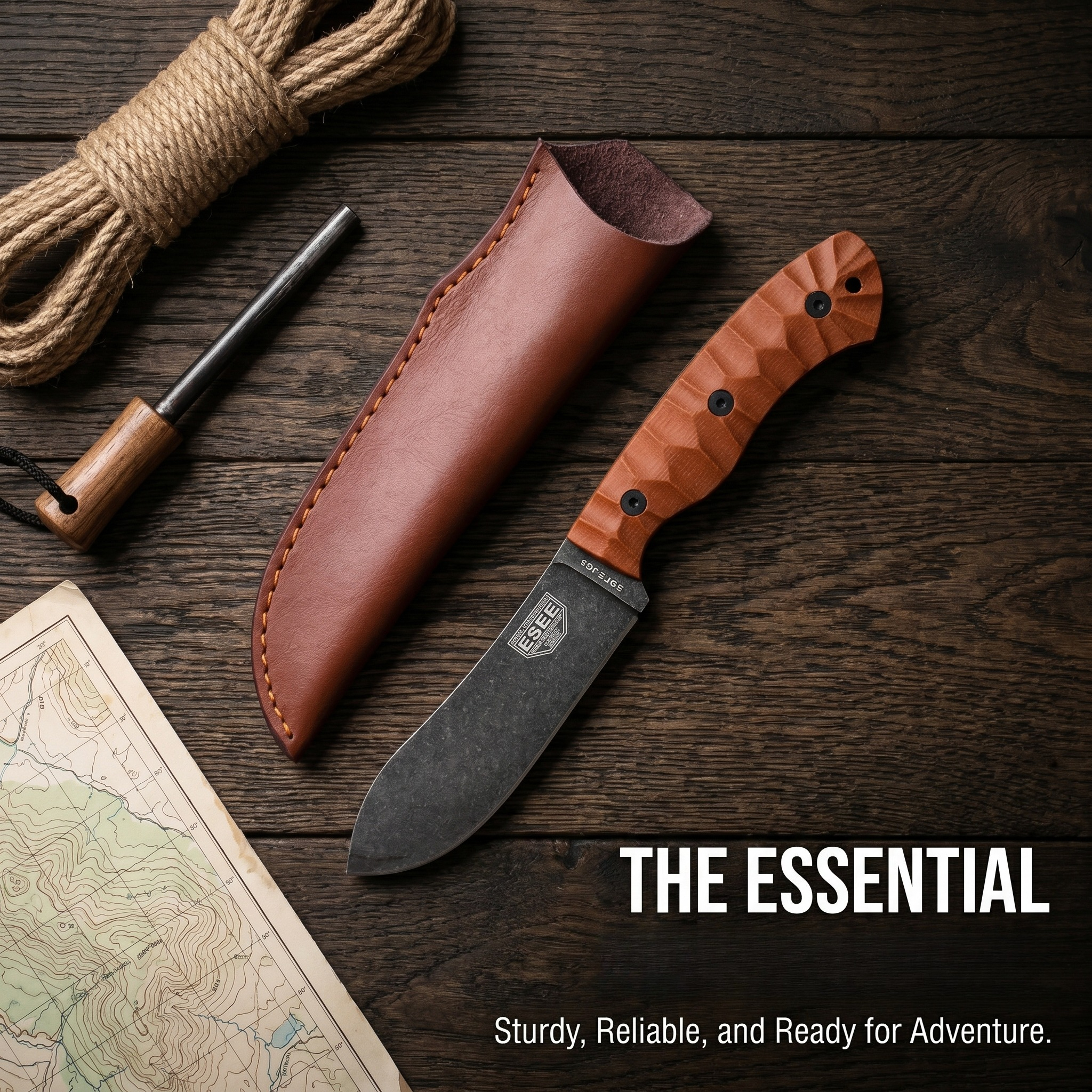 JG5 Fixed Blade with Sheath Ju – Bushcraft Knife Fixed Bewertung und Preis