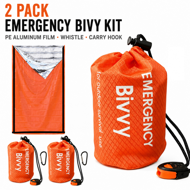 2 Pack Emergency Sleeping Bag, – Bivy Bag Emergency Bewertung und Preis