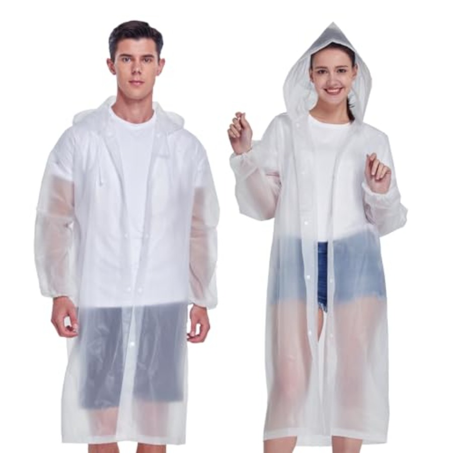 2 Pack Waterproof Rain Ponchos – Emergency Poncho Rain Bewertung und Preis