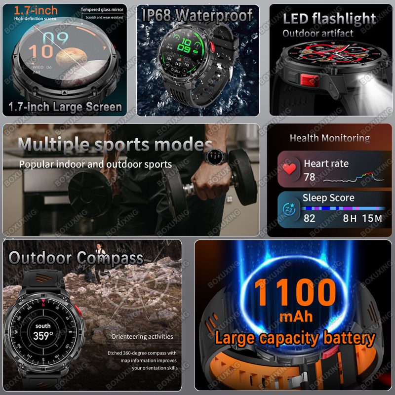 New Military Grade 1100mAh Bat – Compass Lensatic Bewertung und Preis