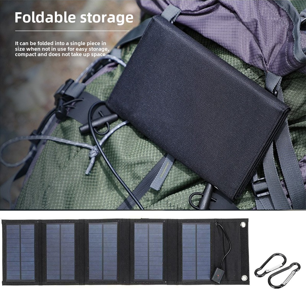Backpack Carry Portable Foldab – Solar Emergency Charger Bewertung und Preis