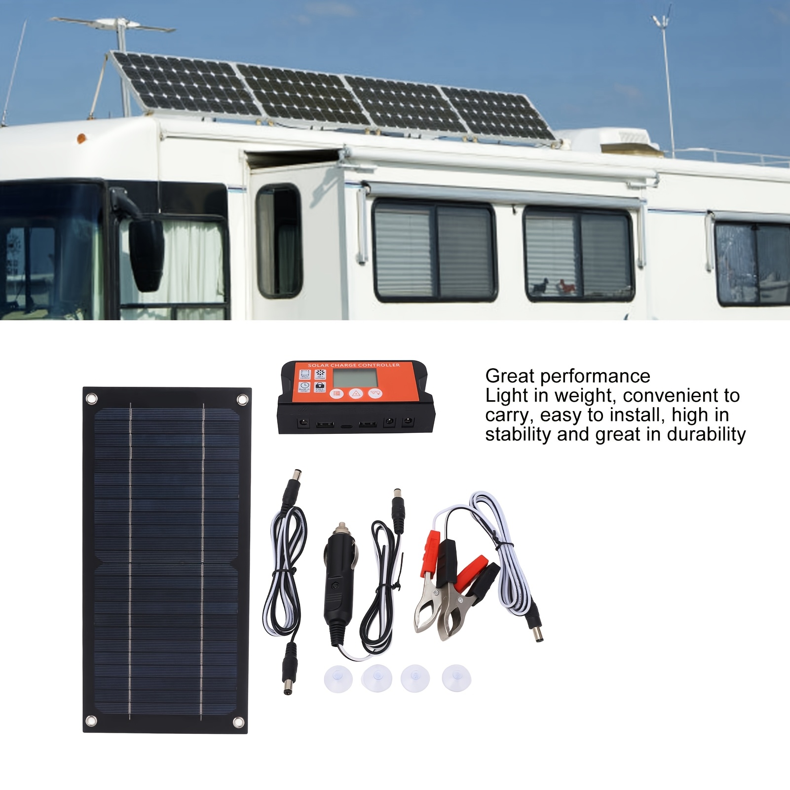 2026 New 18V 100A Solar Panel  – Solar Emergency Charger Bewertung und Preis