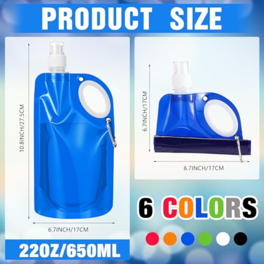 22 oz Collapsible Water Bottle – Water Bag Collapsible Bewertung und Preis