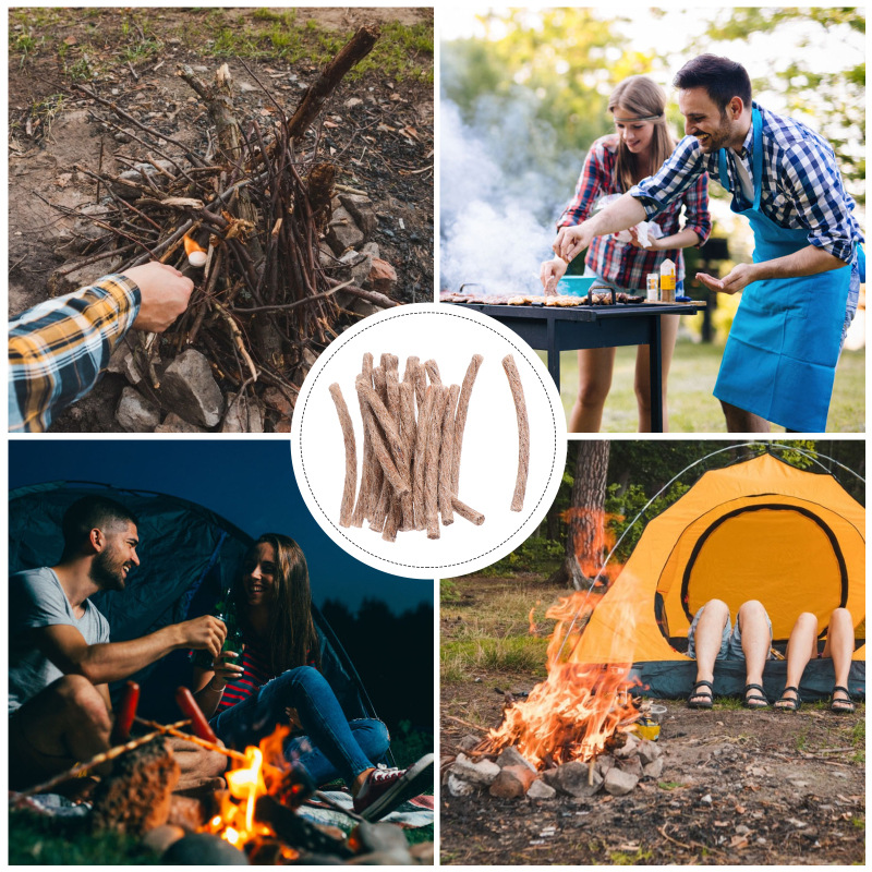 10Pcs Survival Wick Hemp Cord  – Fire Starting Kit Bewertung und Preis