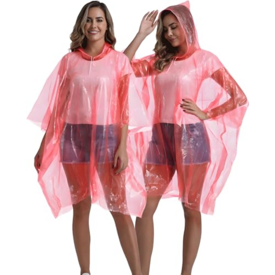 4/6/12 Pack Disposable Rain Po – Emergency Poncho Rain Bewertung und Preis