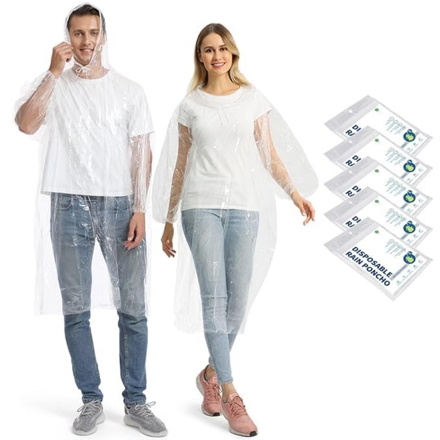 5/10/20 Pack Rain Ponchos, Dis – Emergency Poncho Rain Bewertung und Preis
