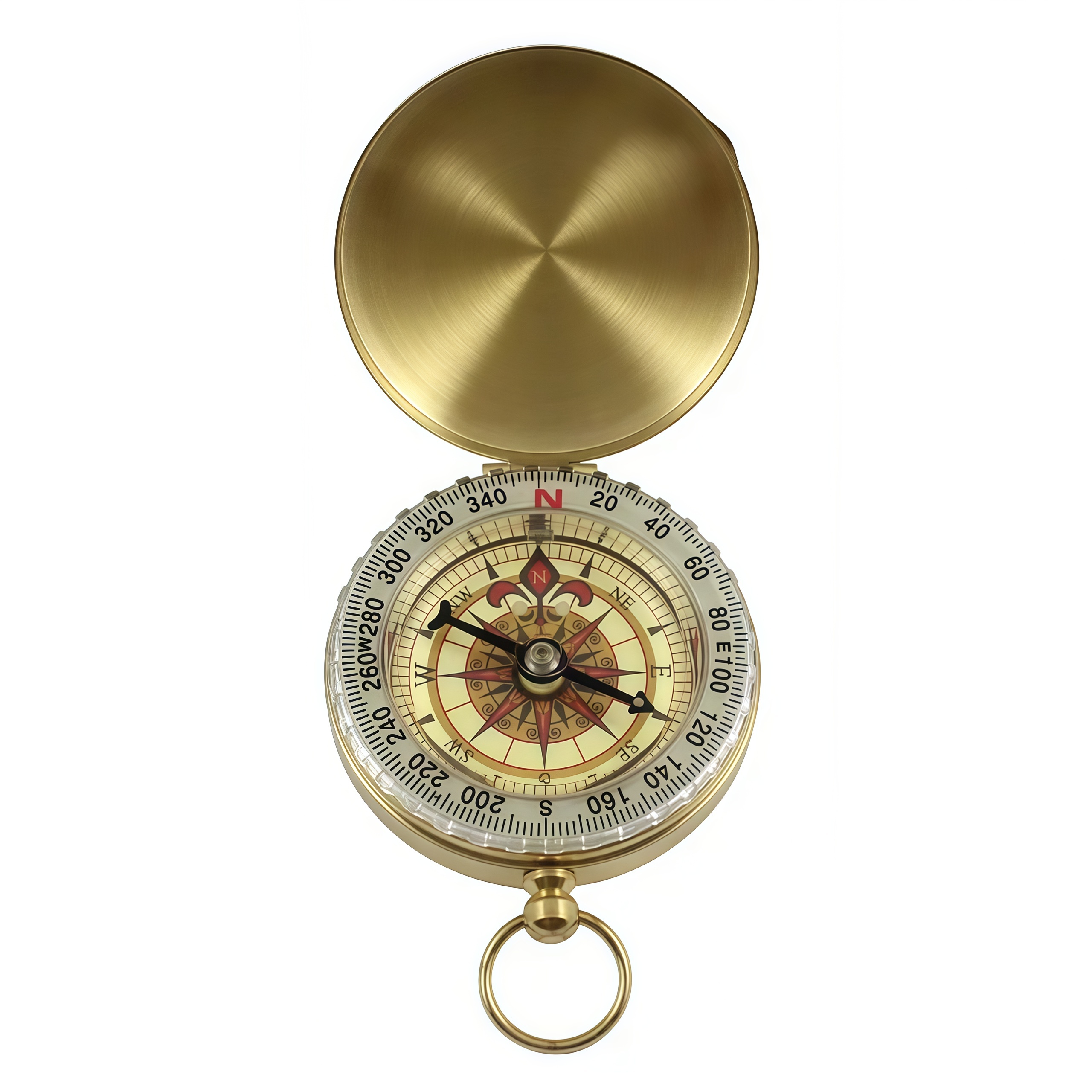 Brass Outdoor Compass - Gold C – Compass Lensatic Bewertung und Preis