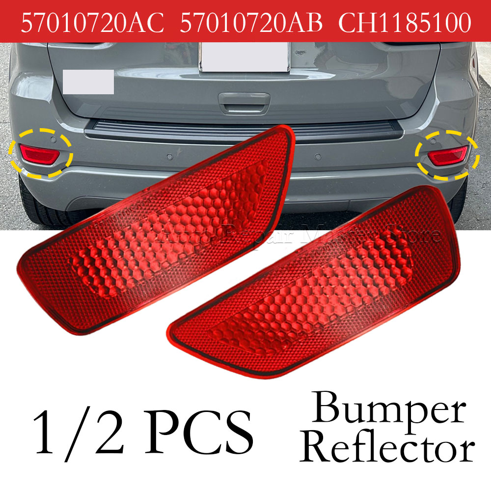 1/2pcs Car Red Tail Warning Re – Compass Lensatic Bewertung und Preis