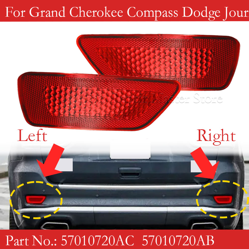 1/2pcs Car Red Tail Warning Re – Compass Lensatic Bewertung und Preis