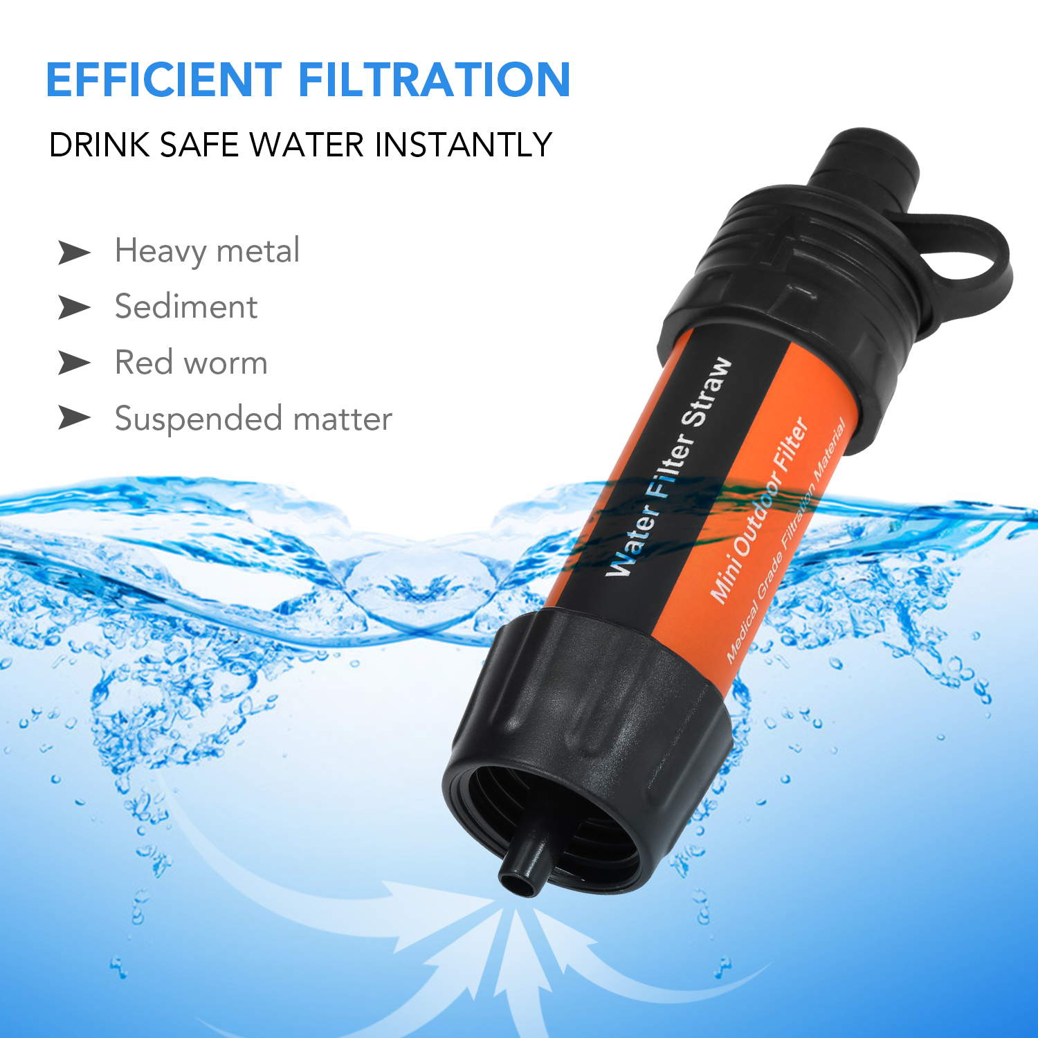 Outdoor Water Filter Straw Wat – Water Purification Straw Bewertung und Preis