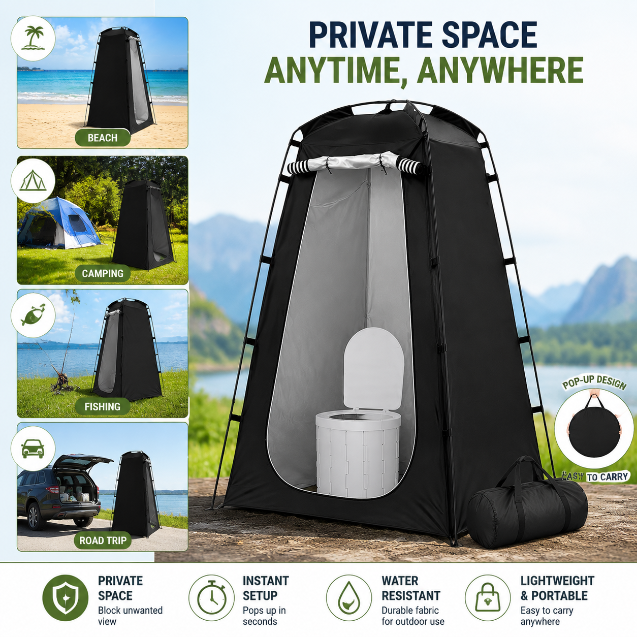 Pop-Up Portable Tent With Fold – Emergency Mylar Tent Bewertung und Preis
