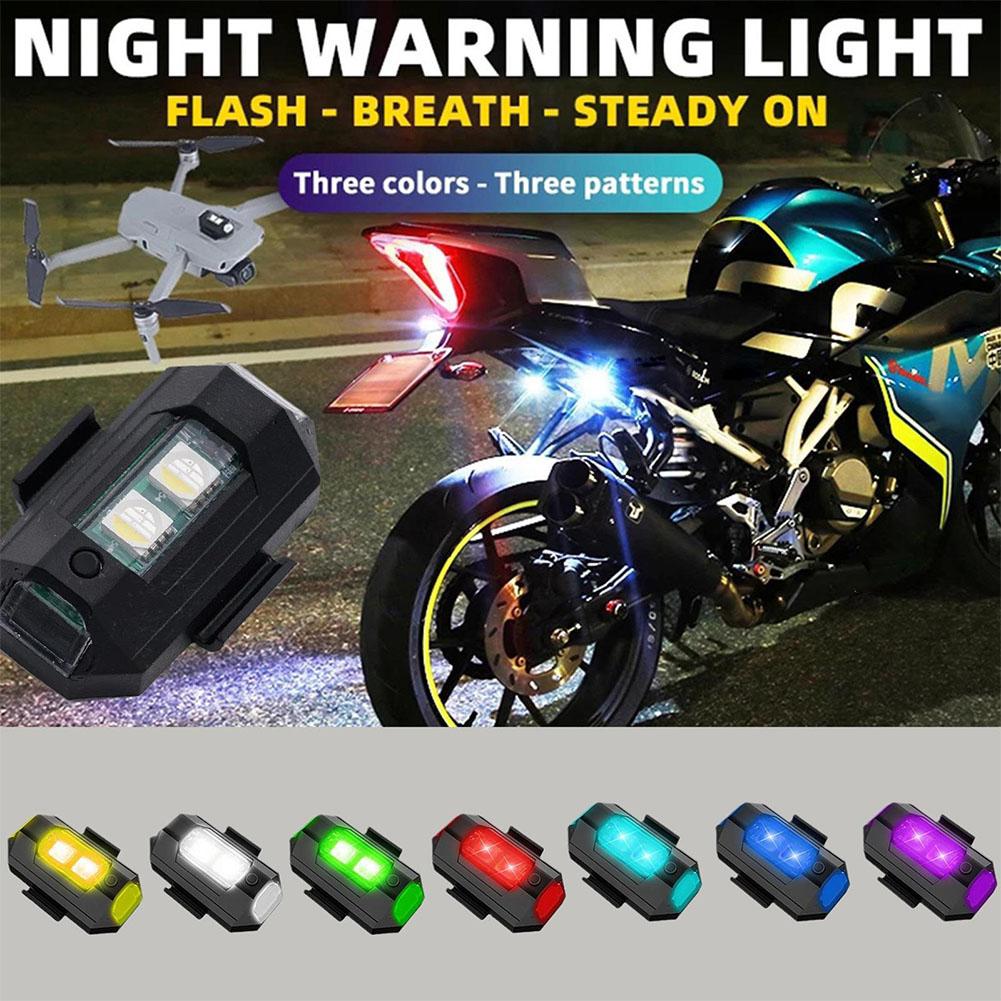2PCS Mini LED Strobe Lights De – Sos Light Strobe Bewertung und Preis