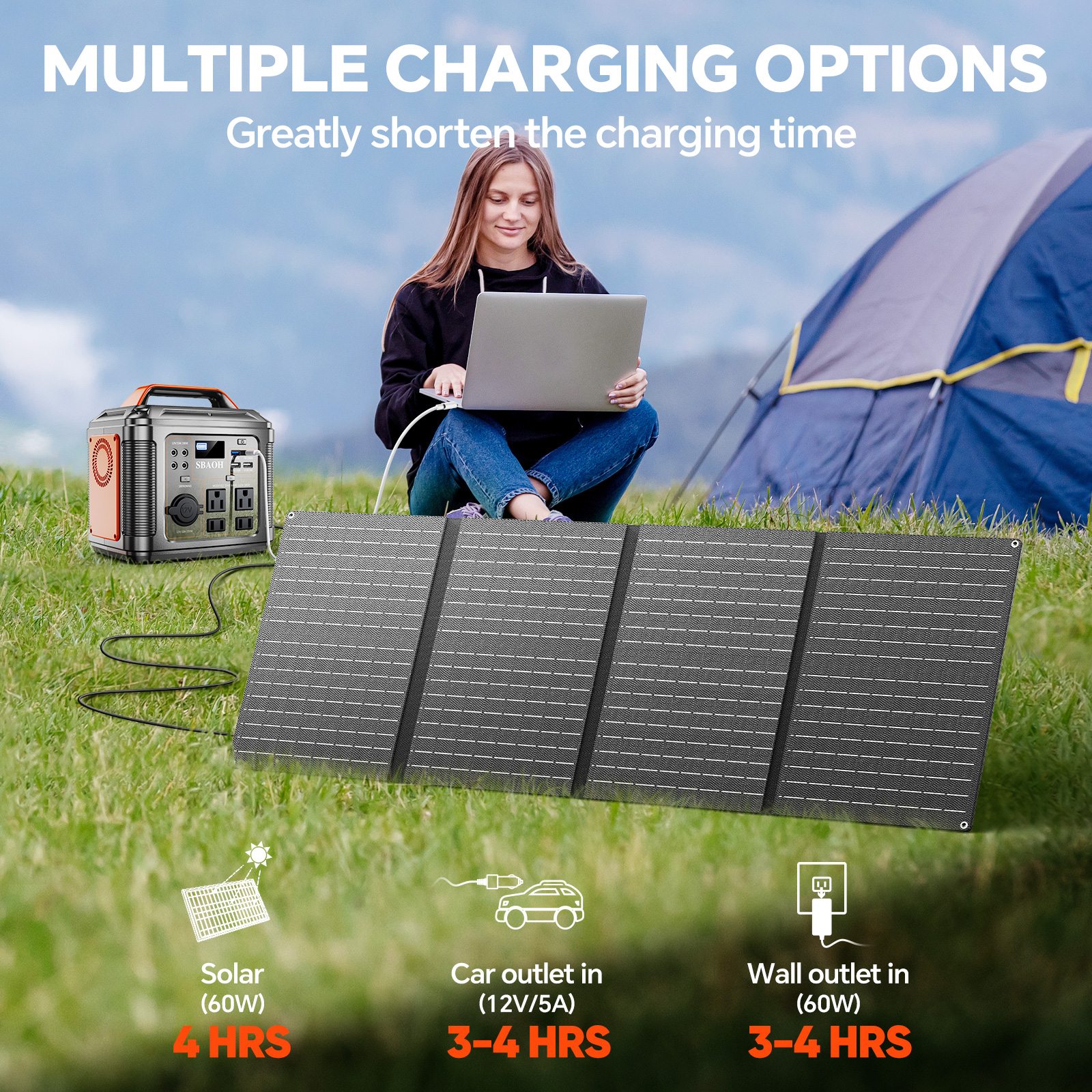 300W Portable Power Station, 2 – Solar Emergency Charger Bewertung und Preis