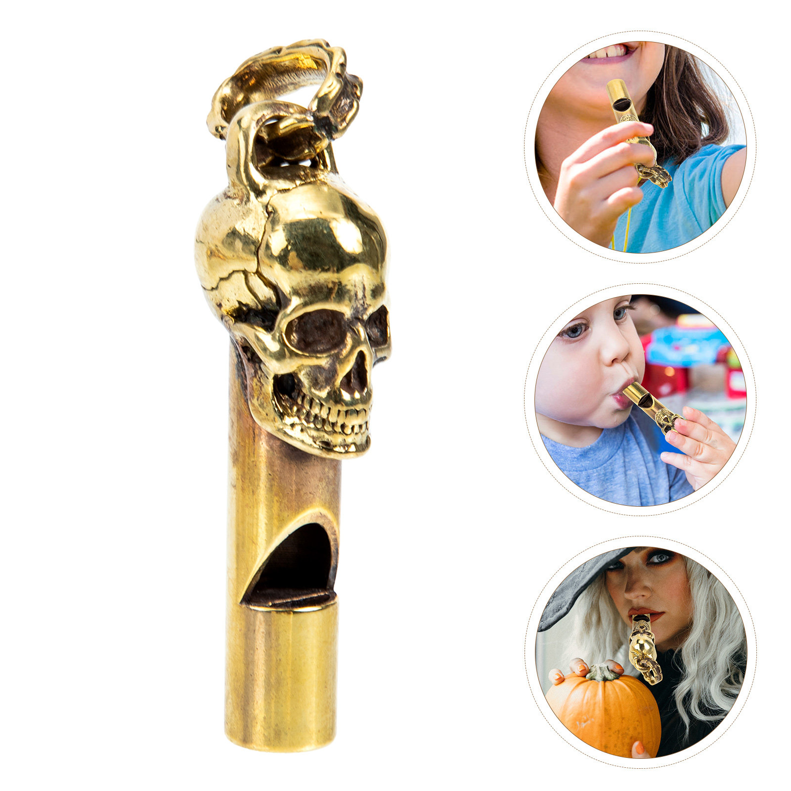 Copper Whistle Skull Head Shap – Emergency Whistle Loud Bewertung und Preis