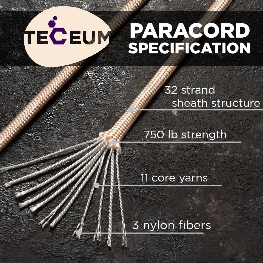 750 lb Paracord Rope - 1000Ft/ – Para Cord 1000Ft Bewertung und Preis
